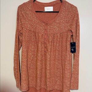 Lucky Brand Women's Orange Sweater